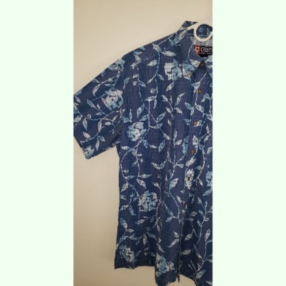 Chaps Ralph Lauren Palm Beach Hawaiian Shirt EUC - Picture 4 of 5